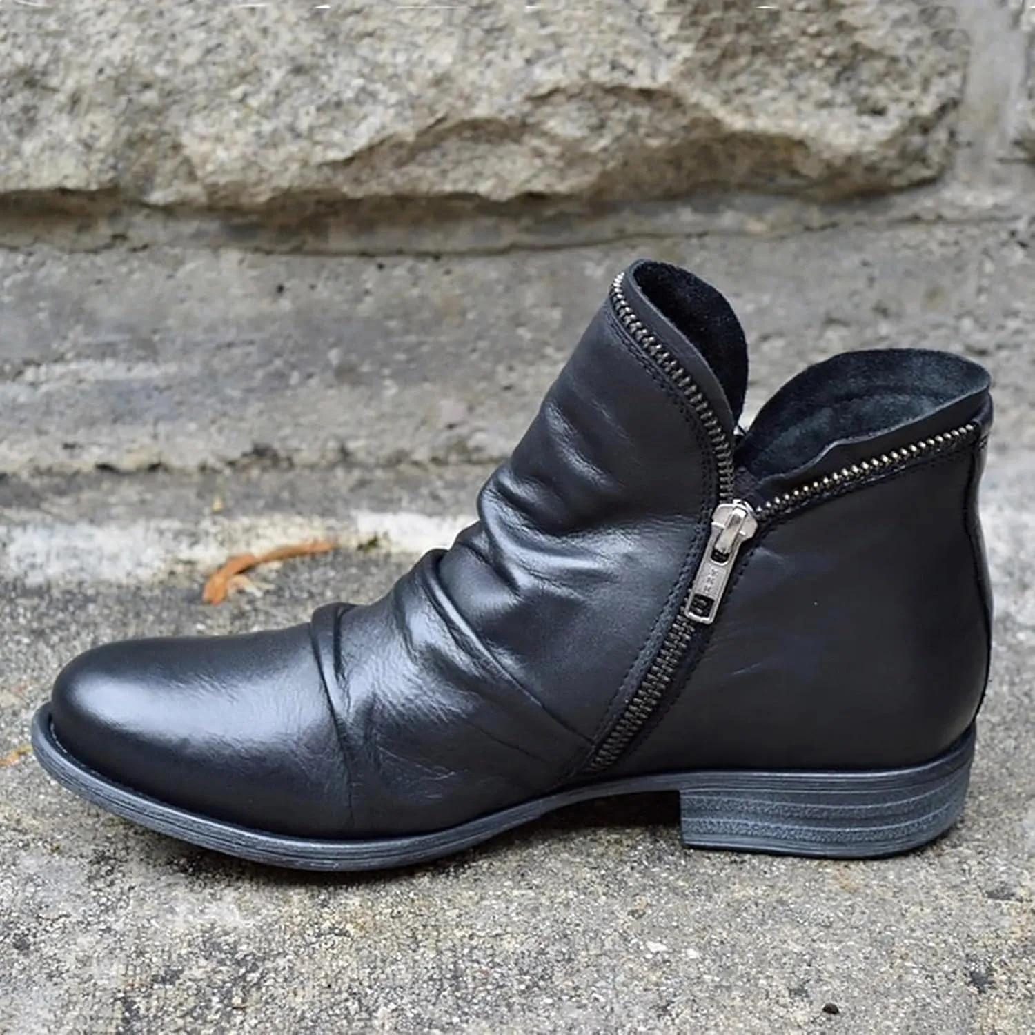 Furry Boots for Women Ankle Booties White Mountain Ankle Boots for Women Boot Slippers for Women Womens Leather Dark Brown Ankle Boots Cowboy Booties Women Ankle Boots Tan