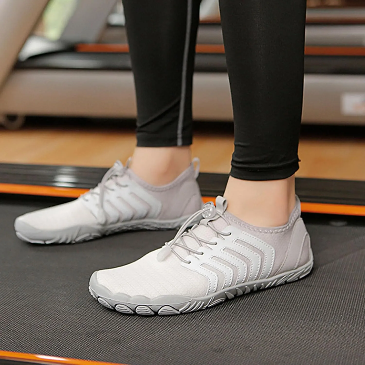 Grounded Footwear for Women Neuropathy Water Shoes Aqua Sports Shoe Women Barefoot Water Shoes Quick Drying Trail Running Shoe Comfortable Non-Slip Grounding Barefoot Walking Swim Trainers