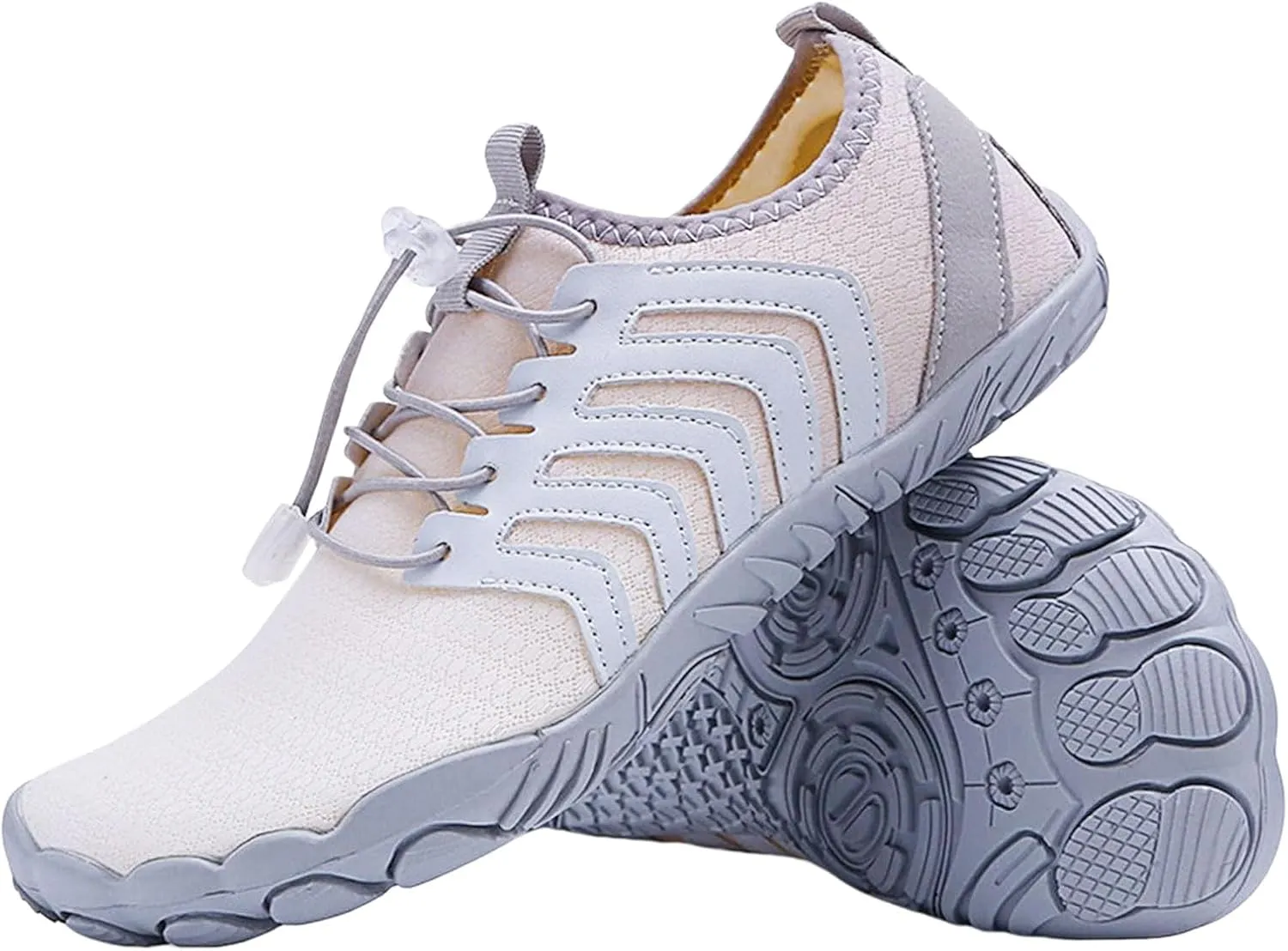 Grounded Footwear for Women Neuropathy Water Shoes Aqua Sports Shoe Women Barefoot Water Shoes Quick Drying Trail Running Shoe Comfortable Non-Slip Grounding Barefoot Walking Swim Trainers