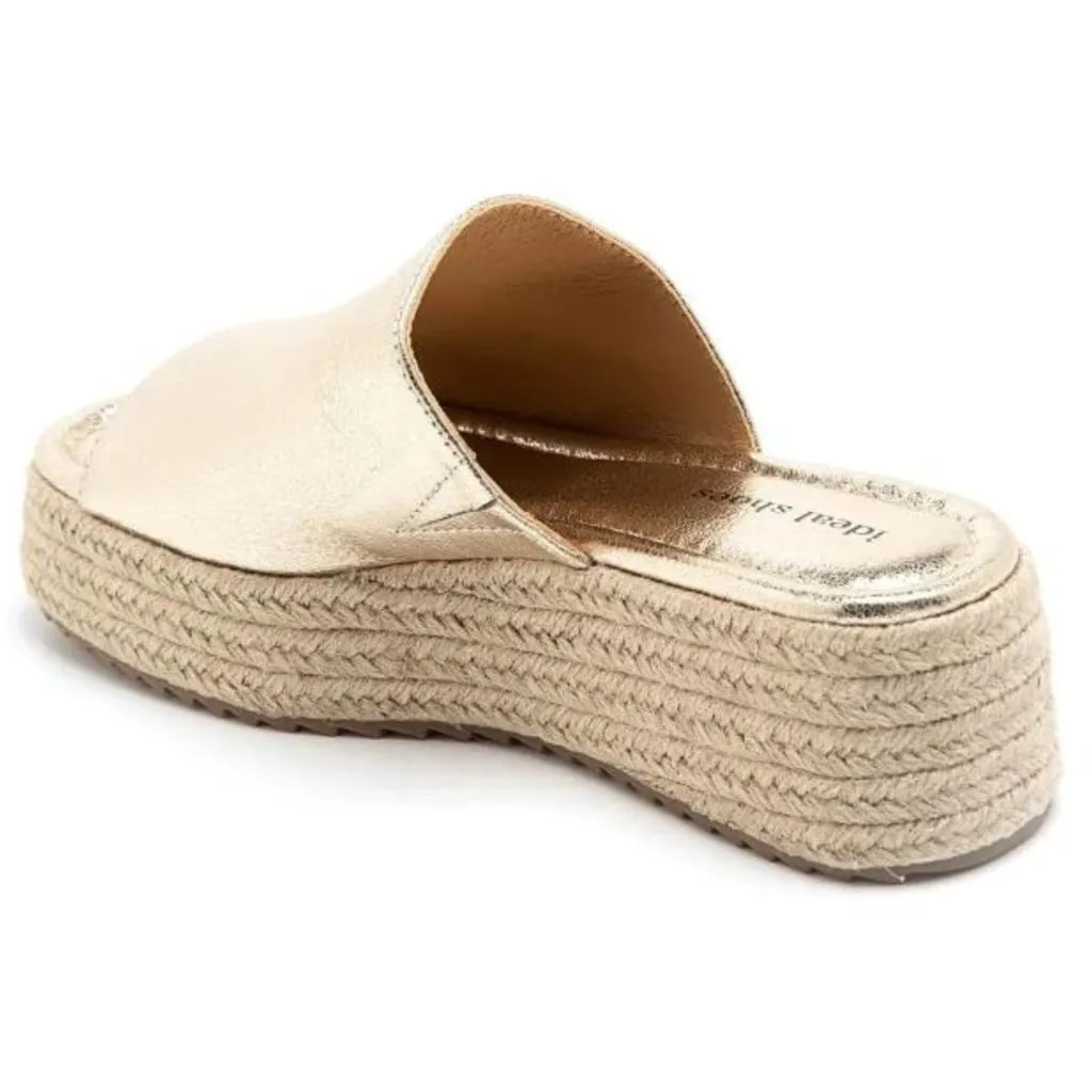 Hailey plateau sandaler 5937 - Gold