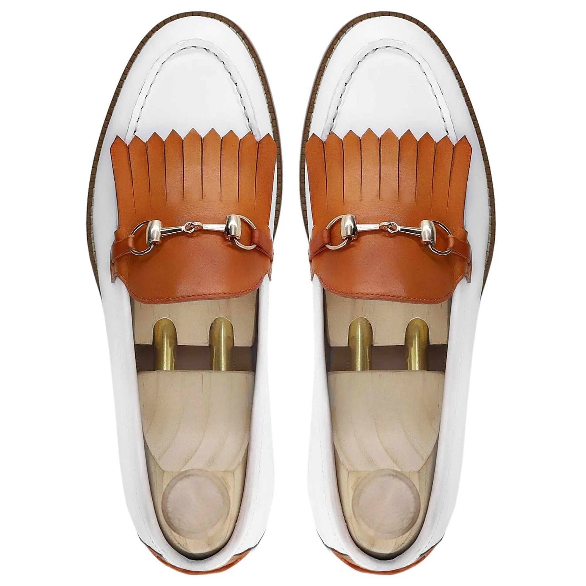 Handmade Custom Calf Leather Mens Loafers