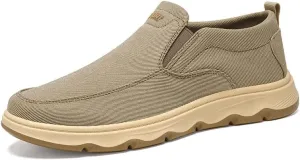 Hands Free Slip On for Man Walking Shoes Loafers Slip-ins Working Dress Casual Outdoor Lightweight Cushioning Comfortable Breathable Hiking All-Terrain Ankle Boots Trekking