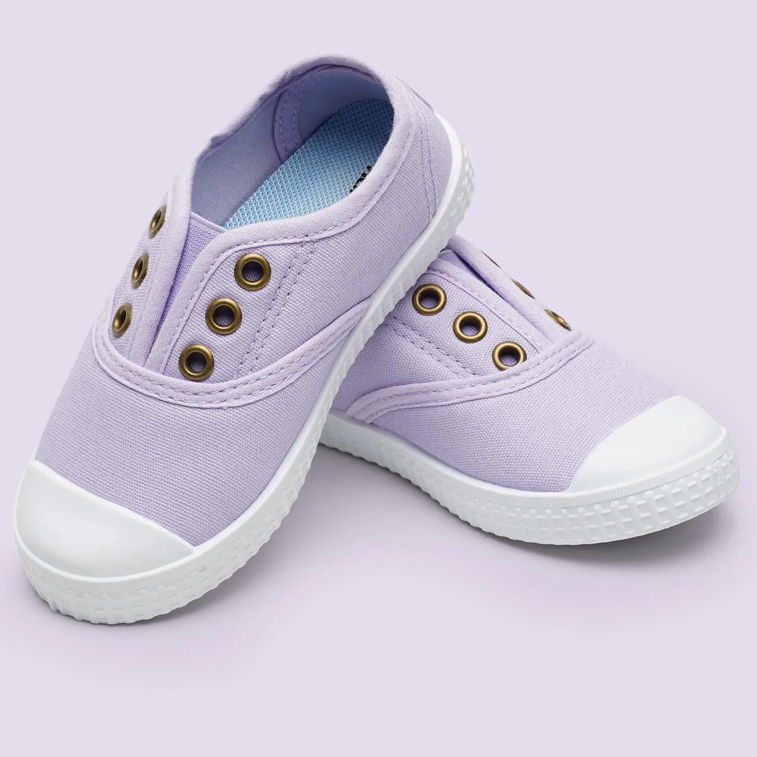 Harvest Land Kid Slip On Sneakers Toddler Comfortable Canvas Shoes for Boys Girls Light Tennis Shoes Children Fashion Shoes