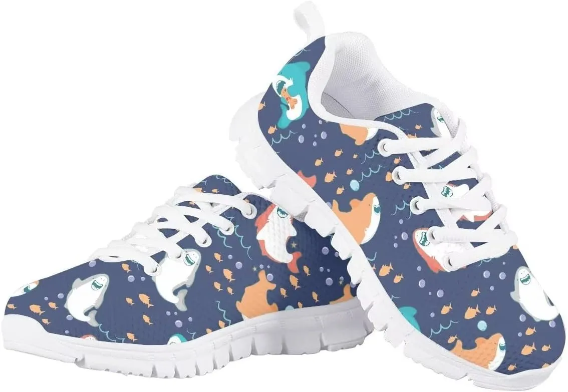 Hawapod Kids Running Shoes Boys Girls Lightweight Breathable Easy Walk Tennis Sneakers