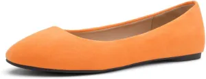 Herstyle Ever Memory Women's Ballet Flats Dressy Flat Shoes Almond Toe Ballerina Comfortable Slip-On Casual Flats for Daily Wear Work Office and Party