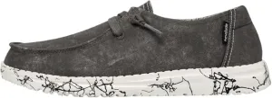 Hey Dude Women's Wendy Linen | Women’s Shoes | Women’s Lace Up Loafers | Comfortable & Light-Weight