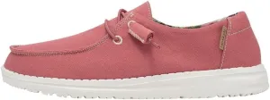 Hey Dude Women's Wendy Pacific Sunset Size 5 | Women’s Shoes | Women’s Lace Up Loafers | Comfortable & Light-Weight Red