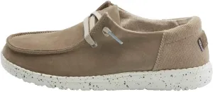 Hey Dude Women's Wendy Suede Nut Size 10 | Women’s Shoes | Women’s Lace Up Loafers | Comfortable & Light-Weight