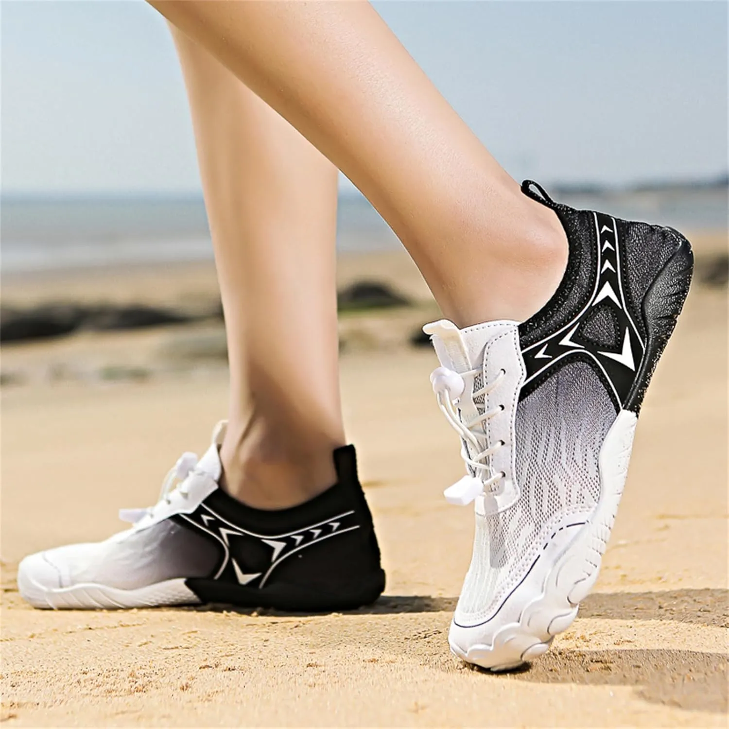 Hike Barefoot Shoes for Women & Men Quick-Dry Athletic Wide Toe Running Sneakers Non-Slip Outdoor Pro Beach Shoes
