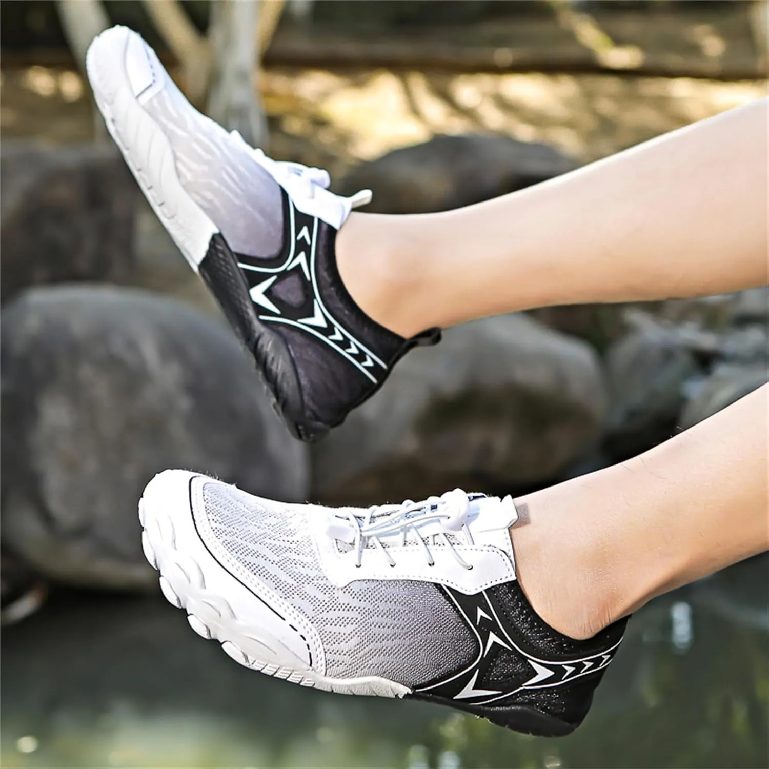 Hike Barefoot Shoes for Women & Men Quick-Dry Athletic Wide Toe Running Sneakers Non-Slip Outdoor Pro Beach Shoes