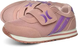 Hurley Kid's Knox Walking Sneakers - Kid's Runner Shoes with Hook & Loop Closure for Easy Wear, Lightweight Running & Walking Shoes for Boys & Girls, Toddler Kid's Sneaker Shoes