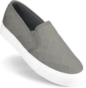 JENN ARDOR Slip On Sneakers Women Comfortable Walking Slip On Shoes Women Memory Foam Womens Fashion Loafers for Women Casual Shoes for Women Flats