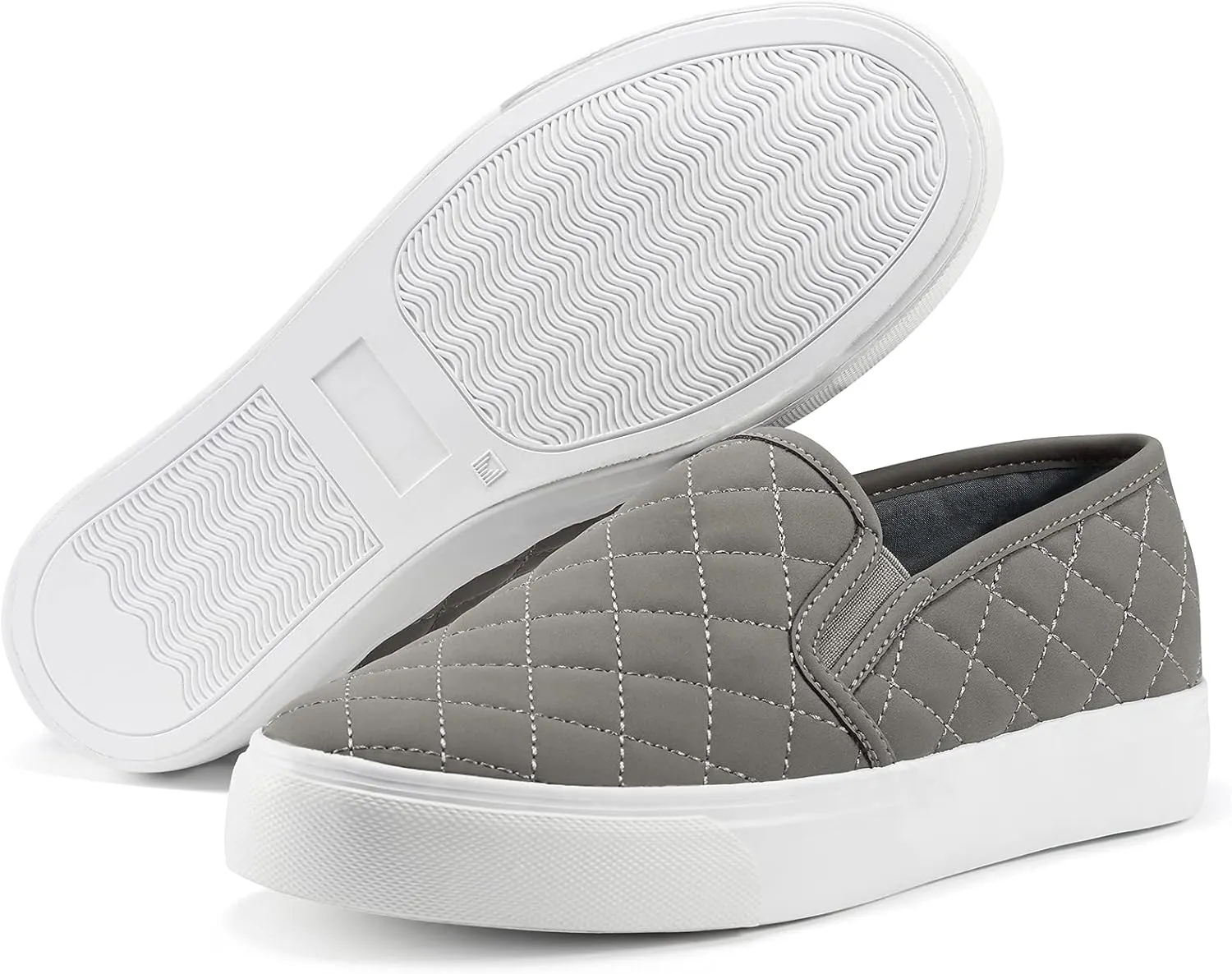 JENN ARDOR Slip On Sneakers Women Comfortable Walking Slip On Shoes Women Memory Foam Womens Fashion Loafers for Women Casual Shoes for Women Flats