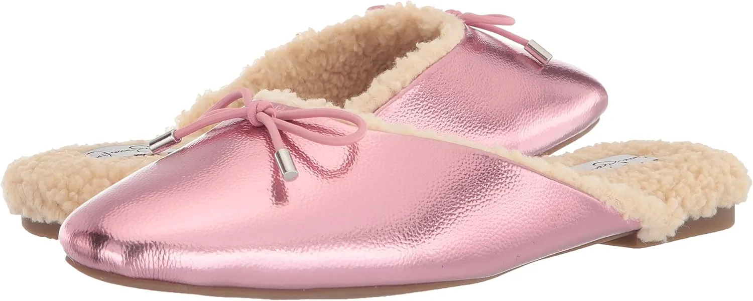 Jessica Simpson Womens Tracee Knit Lined Mules