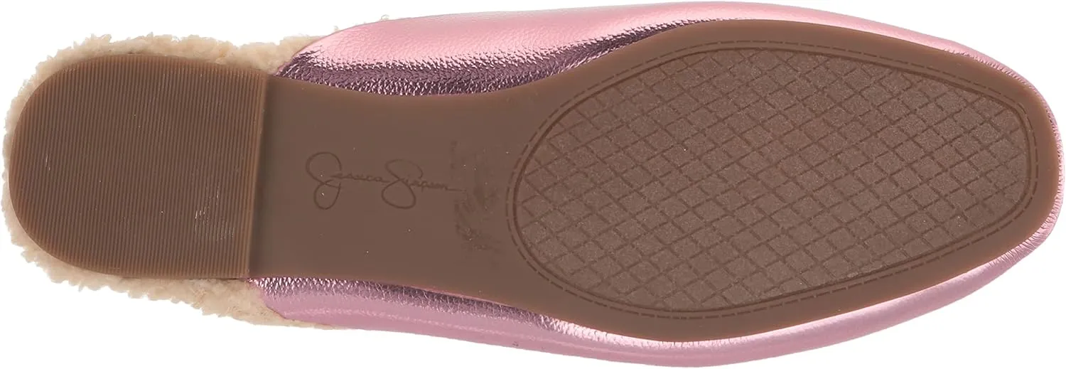 Jessica Simpson Womens Tracee Knit Lined Mules