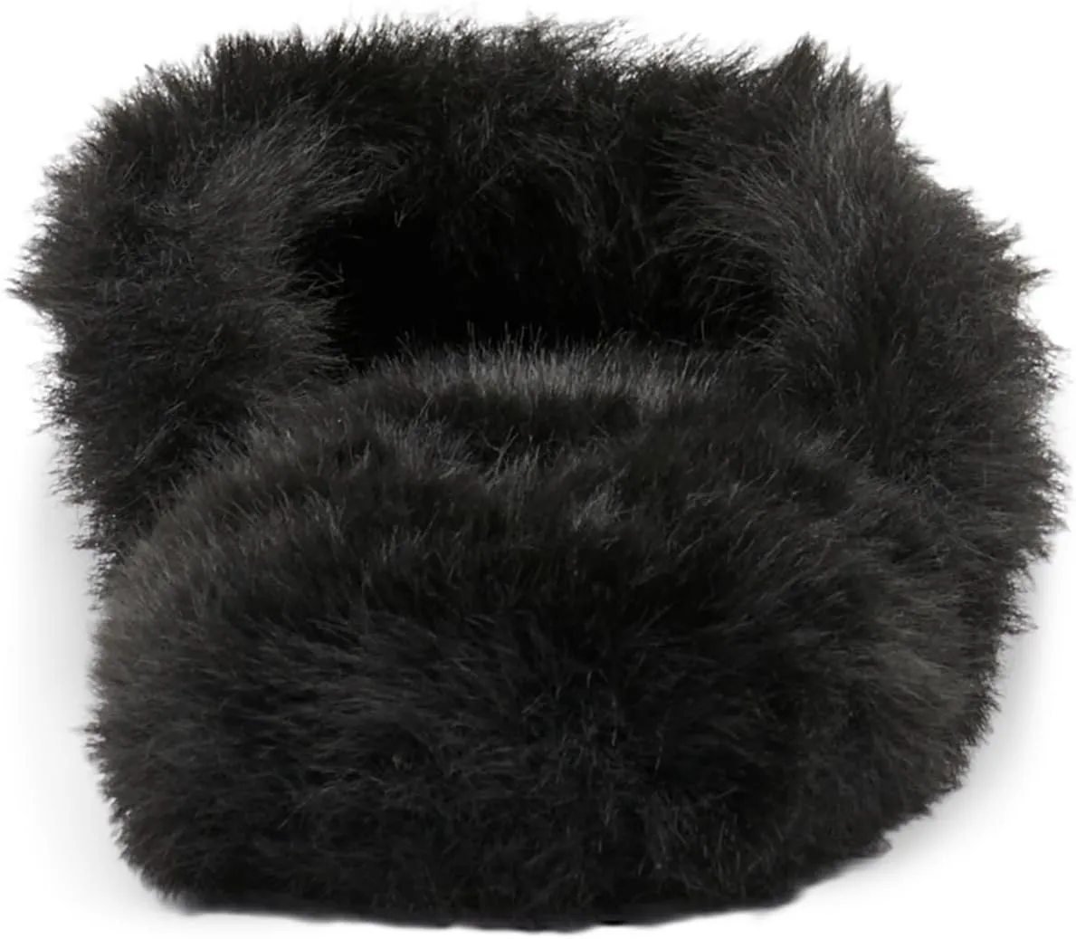 Jessica Simpson Womens TRACEE2 Faux Fur Pointed Toe Mules