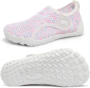 JIASUQI Kids Water Shoes for Boys Girls Barefoot Swim Beach Shoes Quick Dry Hiking Shoes Sneakers for Kids