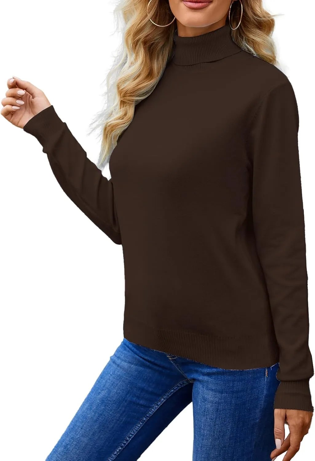 Joe Wenko Women's Soft Turtleneck Sweater