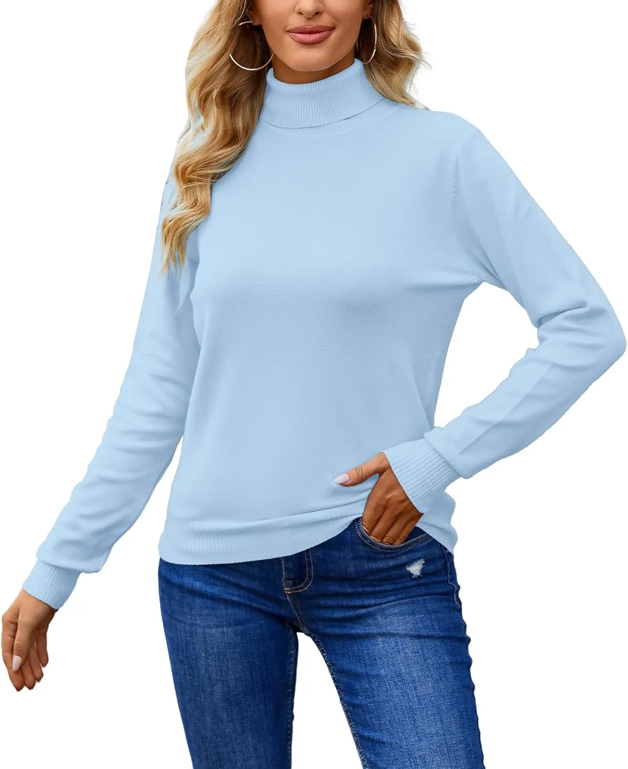 Joe Wenko Women's Soft Turtleneck Sweater