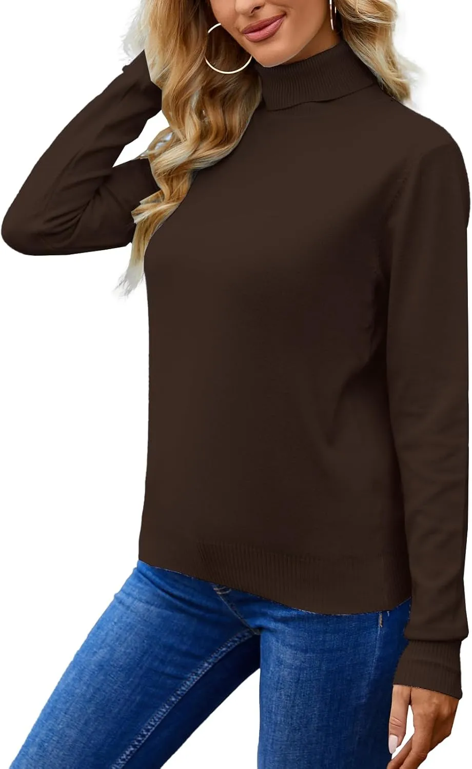 Joe Wenko Women's Soft Turtleneck Sweater