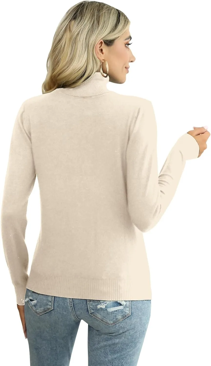 Joe Wenko Women's Soft Turtleneck Sweater