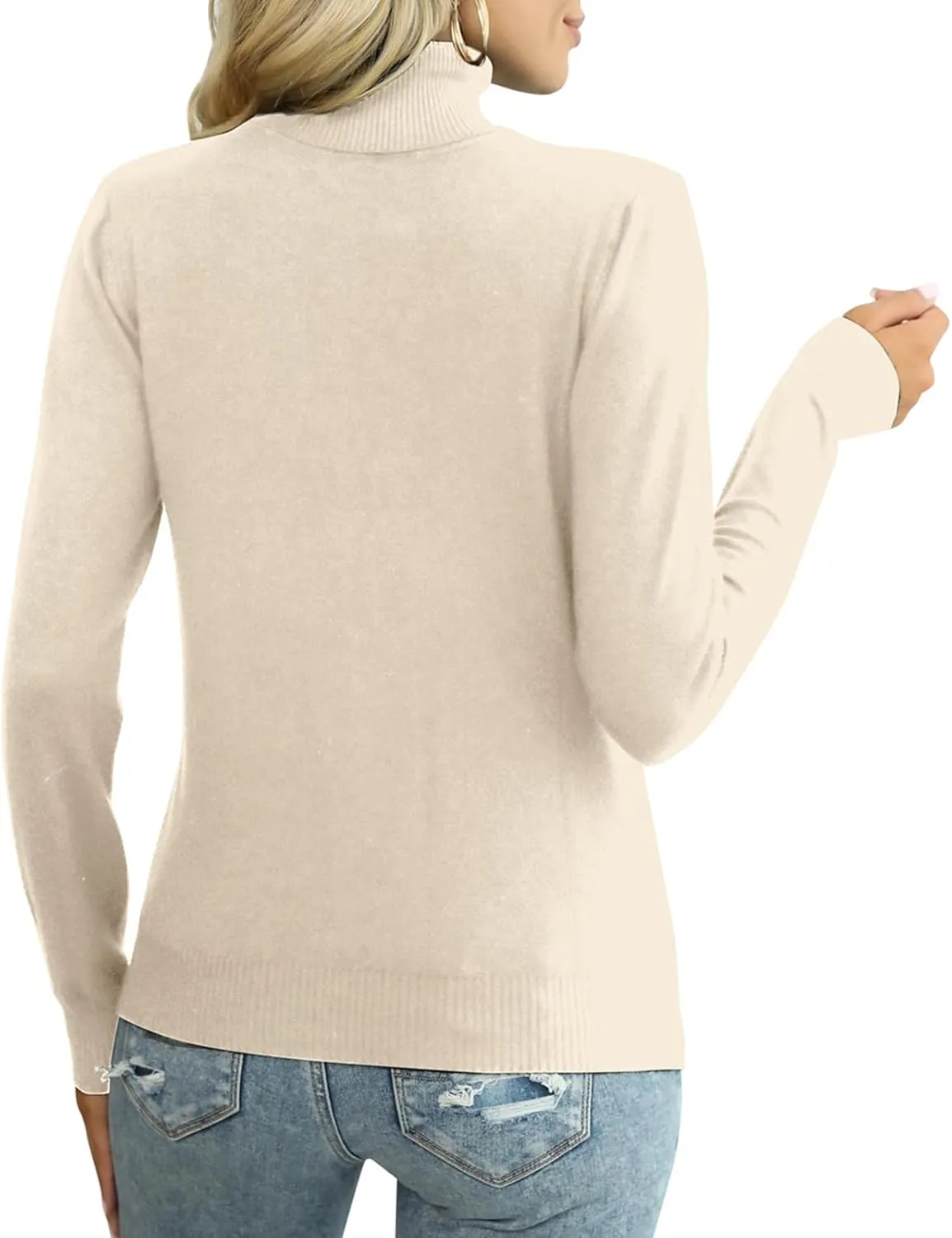 Joe Wenko Women's Soft Turtleneck Sweater