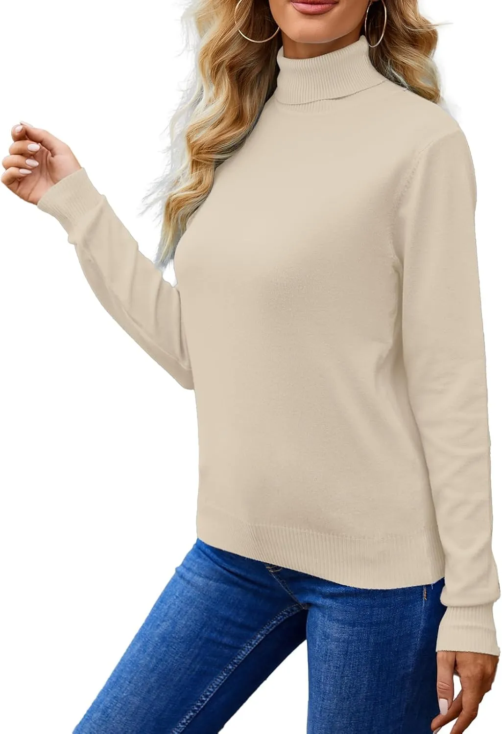 Joe Wenko Women's Soft Turtleneck Sweater