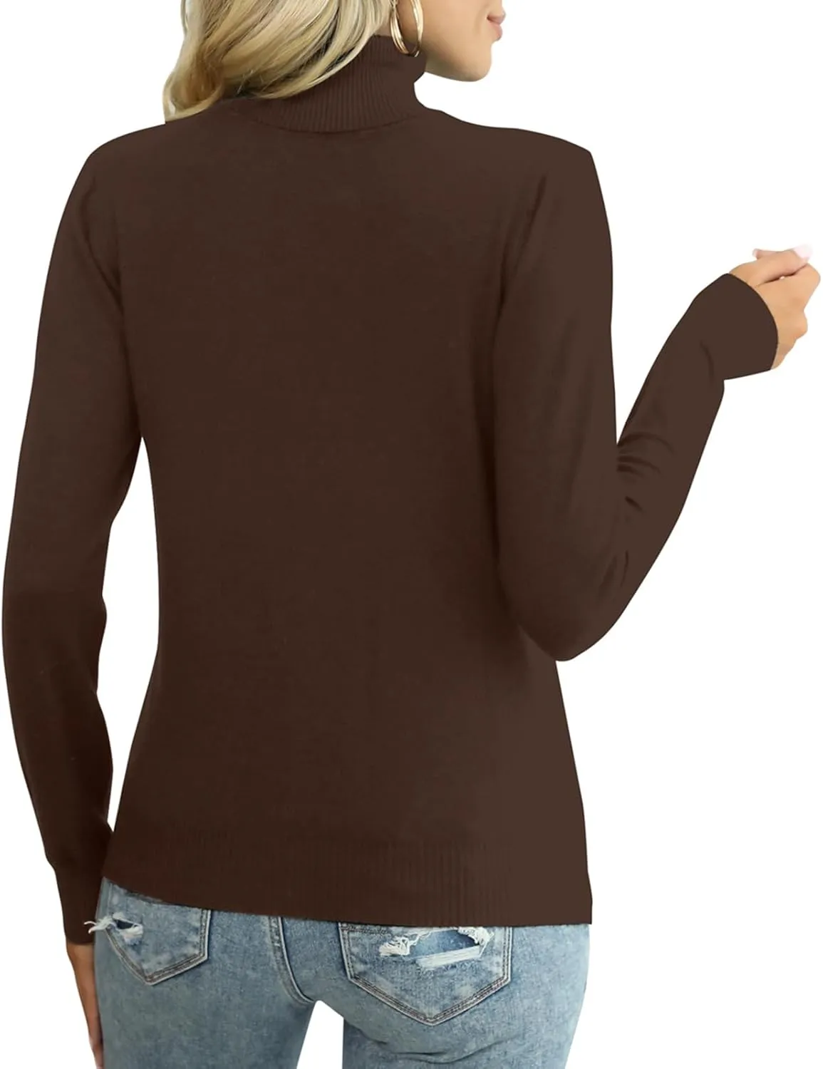 Joe Wenko Women's Soft Turtleneck Sweater