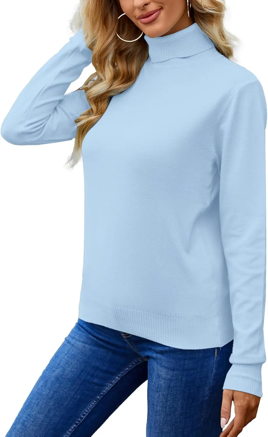 Joe Wenko Women's Soft Turtleneck Sweater