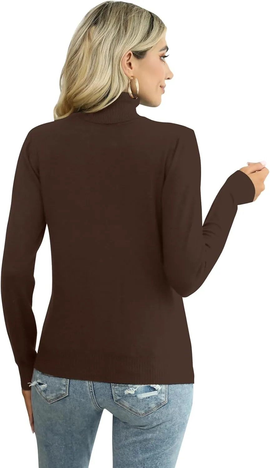 Joe Wenko Women's Soft Turtleneck Sweater