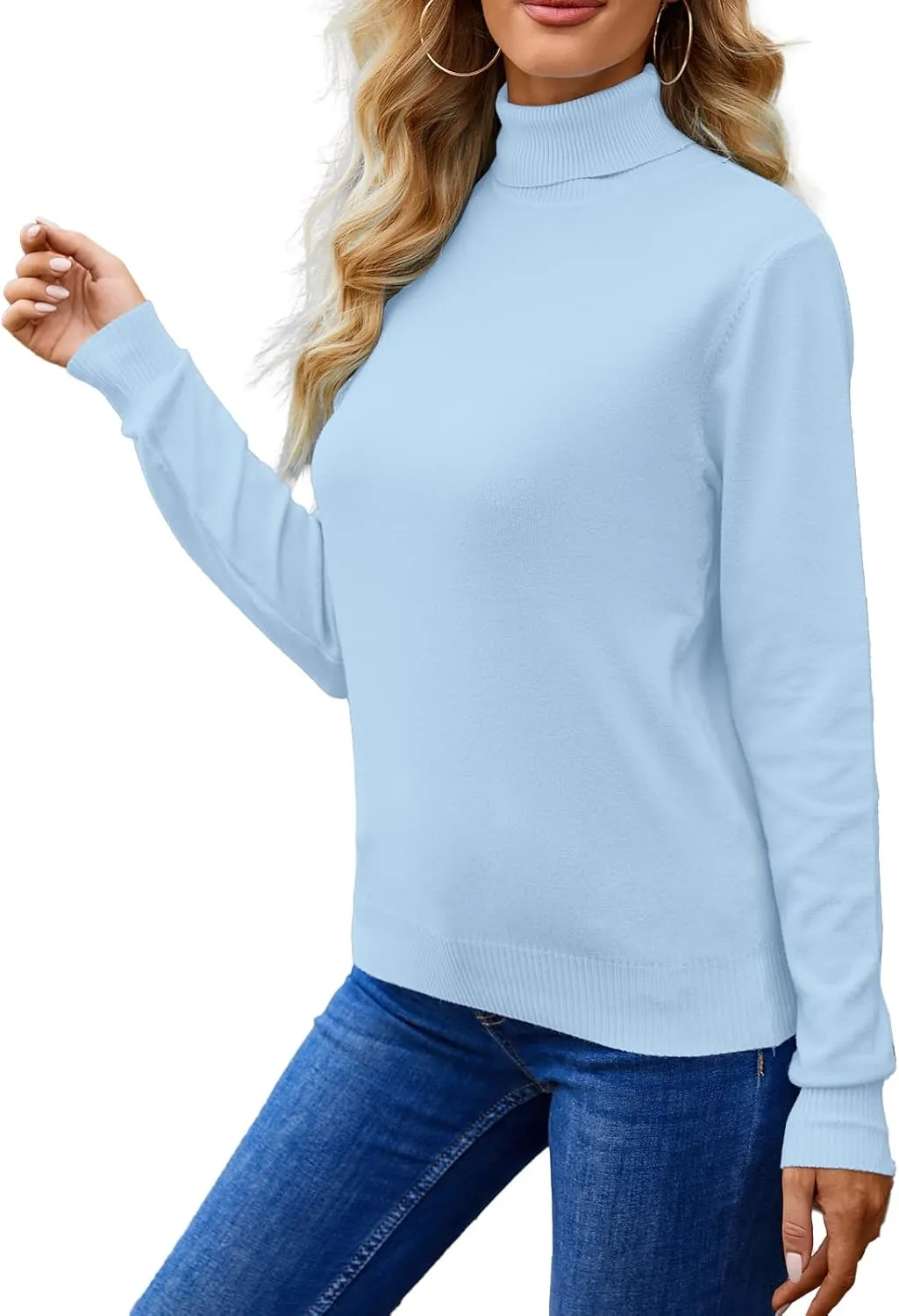 Joe Wenko Women's Soft Turtleneck Sweater