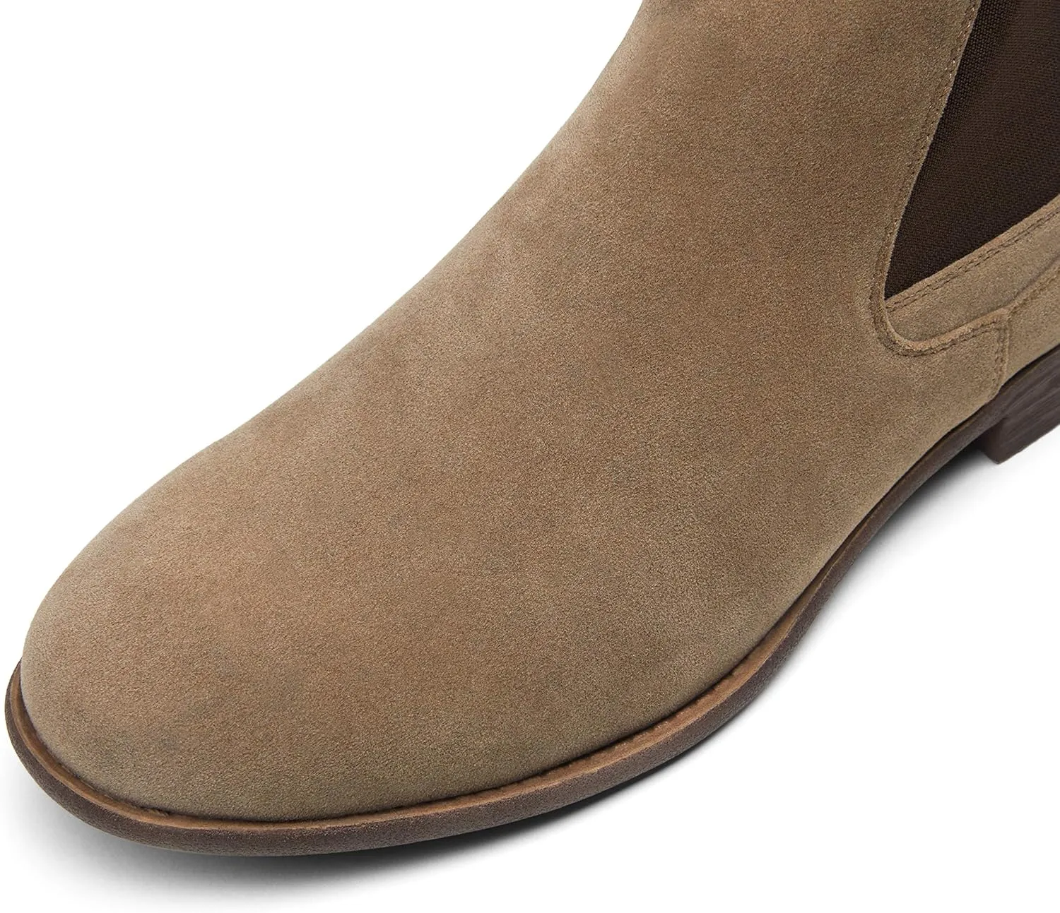 Jousen Men's Chelsea Boots Lightweight Casual Chukka Ankle Boots Classic Elastic Dress Boots For Men