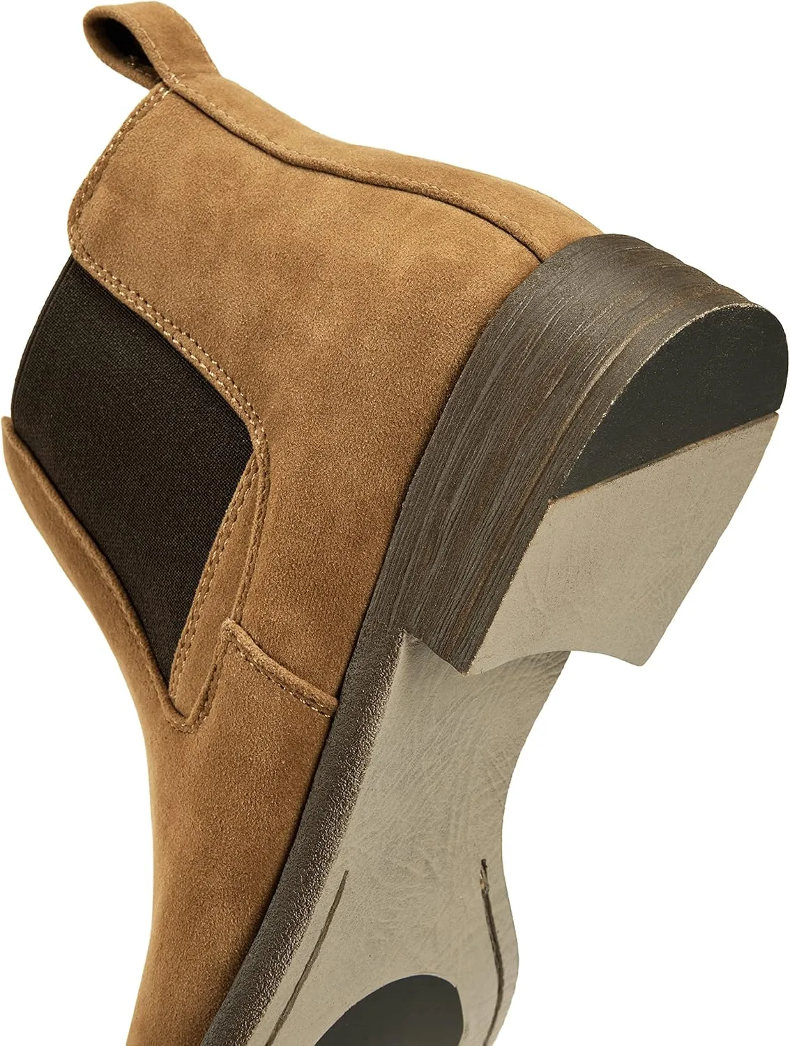 Jousen Men's Chelsea Boots Lightweight Casual Chukka Ankle Boots Classic Elastic Dress Boots For Men