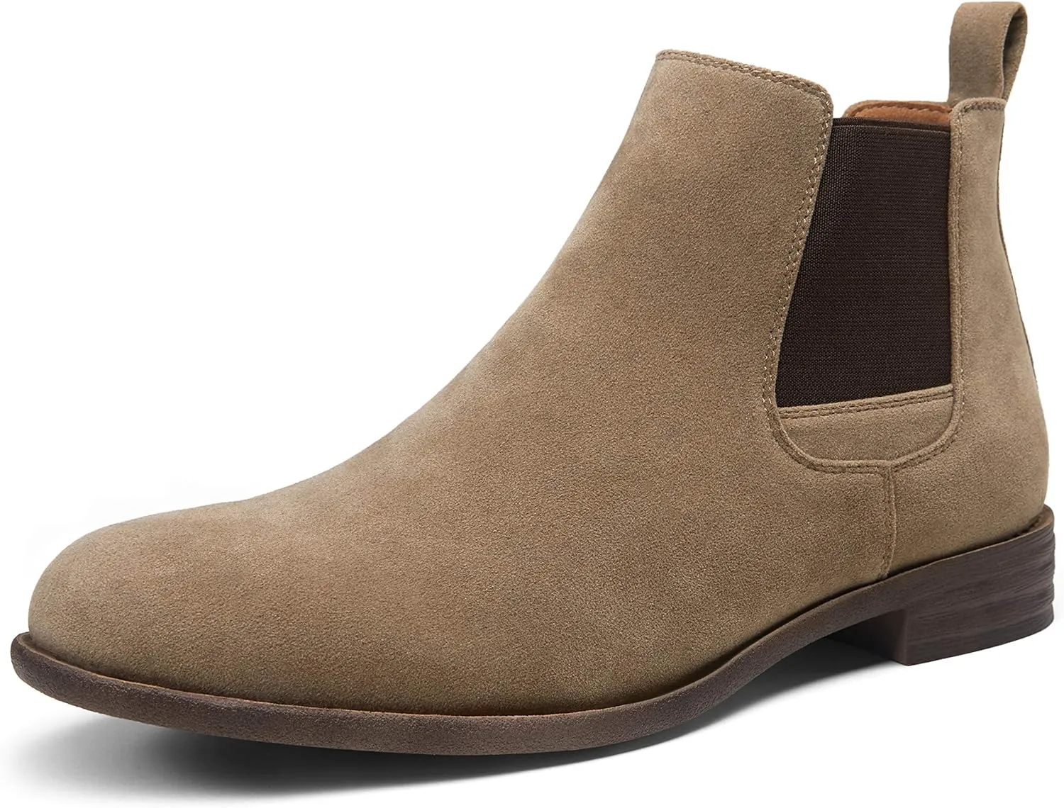 Jousen Men's Chelsea Boots Lightweight Casual Chukka Ankle Boots Classic Elastic Dress Boots For Men