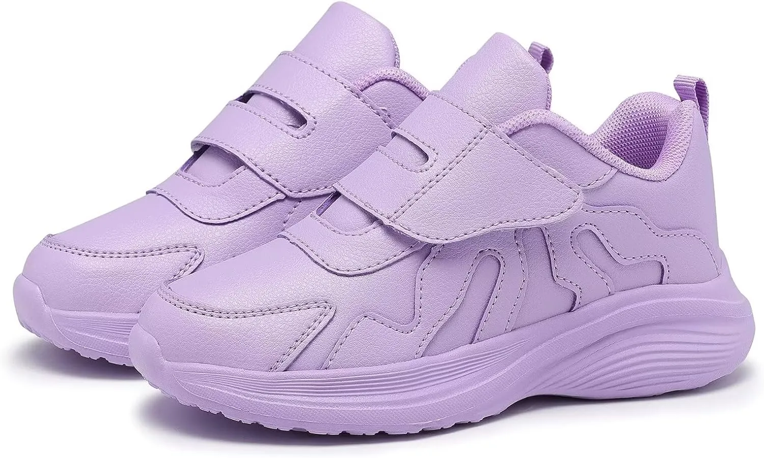 Kid Sneakers Girls Running Shoes Boys Walking Sports Adjustable Strap Sneakers