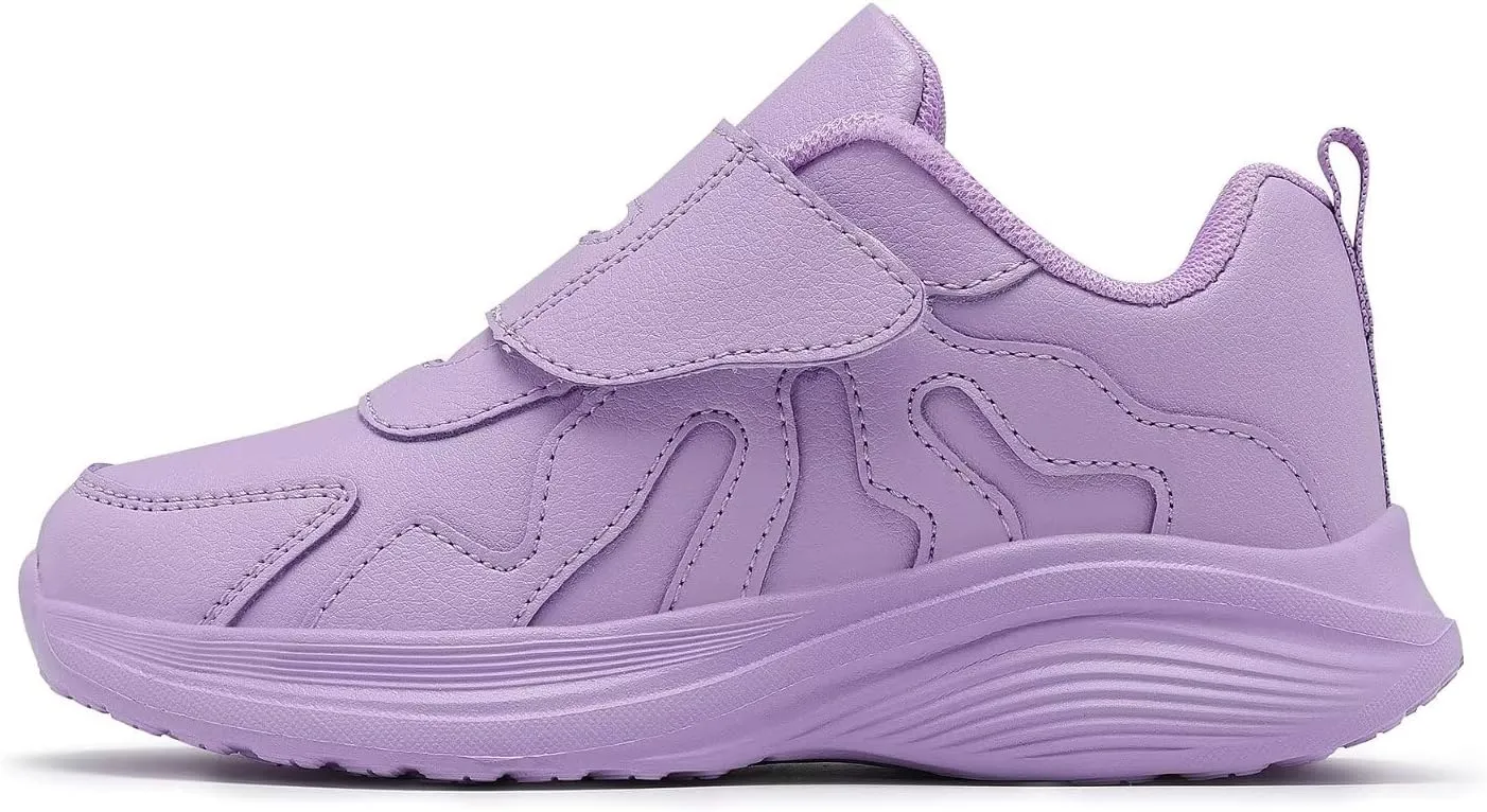 Kid Sneakers Girls Running Shoes Boys Walking Sports Adjustable Strap Sneakers