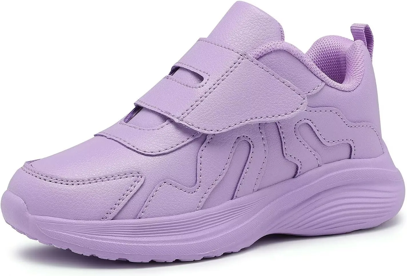 Kid Sneakers Girls Running Shoes Boys Walking Sports Adjustable Strap Sneakers