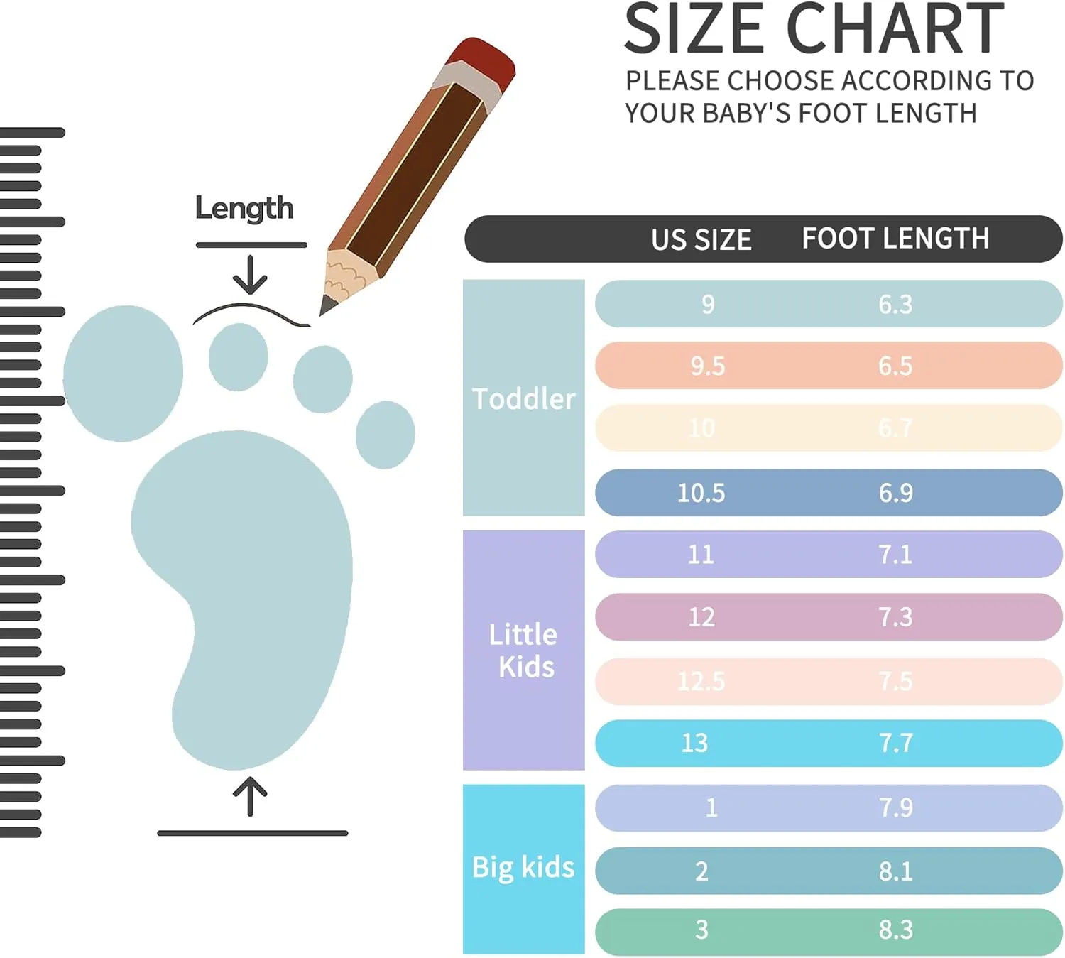 Kids Boys Girls Sneakers Hook & Loop Tennis Breathable Lightweight Toddler Shoes for Casual Sport Outdoor Walking (Size 9-3)