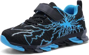 Kids Sneakers for Boys Girls Cool Pattern Athletic Running Tennis Shoes for Little Kid Big Kid