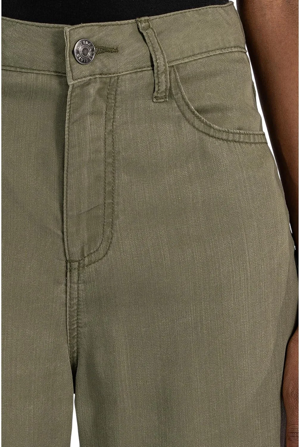 KUT from the Kloth Women's Sienna Super Wide Leg in Olive