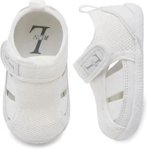 L-RUN Toddler Shoes Barefoot Kids Sneakers Wide Minimalist Boys Girls Summer Footwear for Indoor Outdoor Walking Running