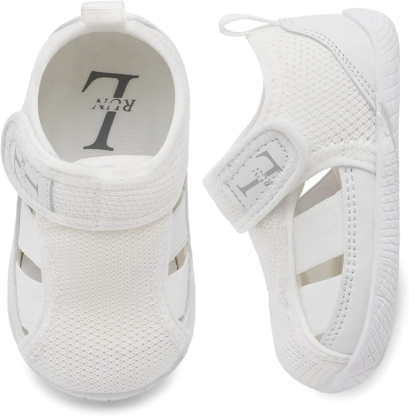 L-RUN Toddler Shoes Barefoot Kids Sneakers Wide Minimalist Boys Girls Summer Footwear for Indoor Outdoor Walking Running