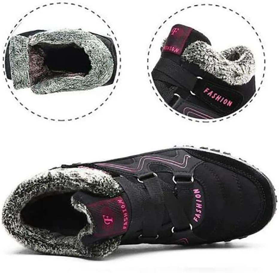 LELEBEAR Winter Boots for Women Waterproof Snow Non Slip, Winter Thermal High Top Boots of Women And Men