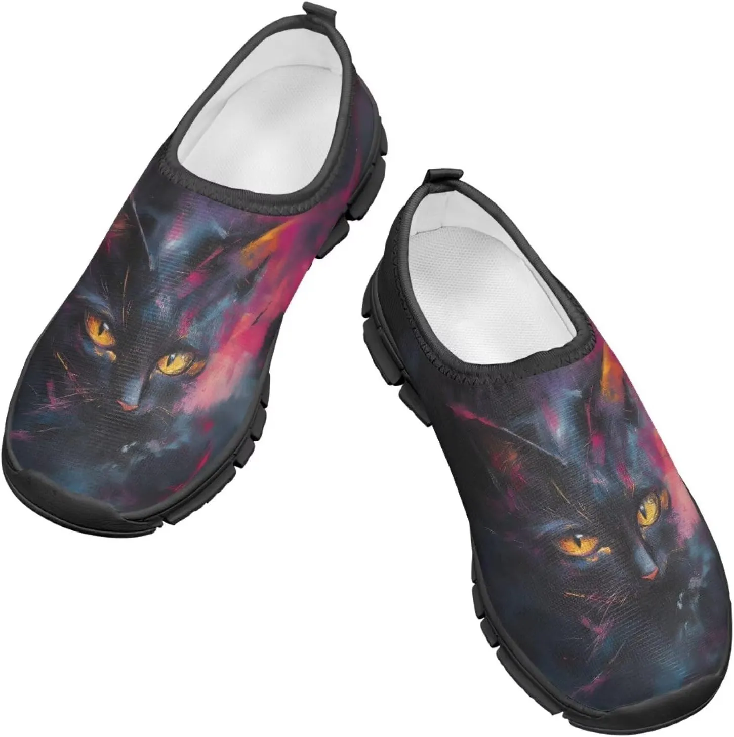 Loafers for Girls Boys,Kids Slip On Flats Sneaker for Back School,Non-Slip Black Sole Running Shoes,Size 11 to 15