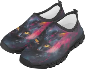Loafers for Girls Boys,Kids Slip On Flats Sneaker for Back School,Non-Slip Black Sole Running Shoes,Size 11 to 15
