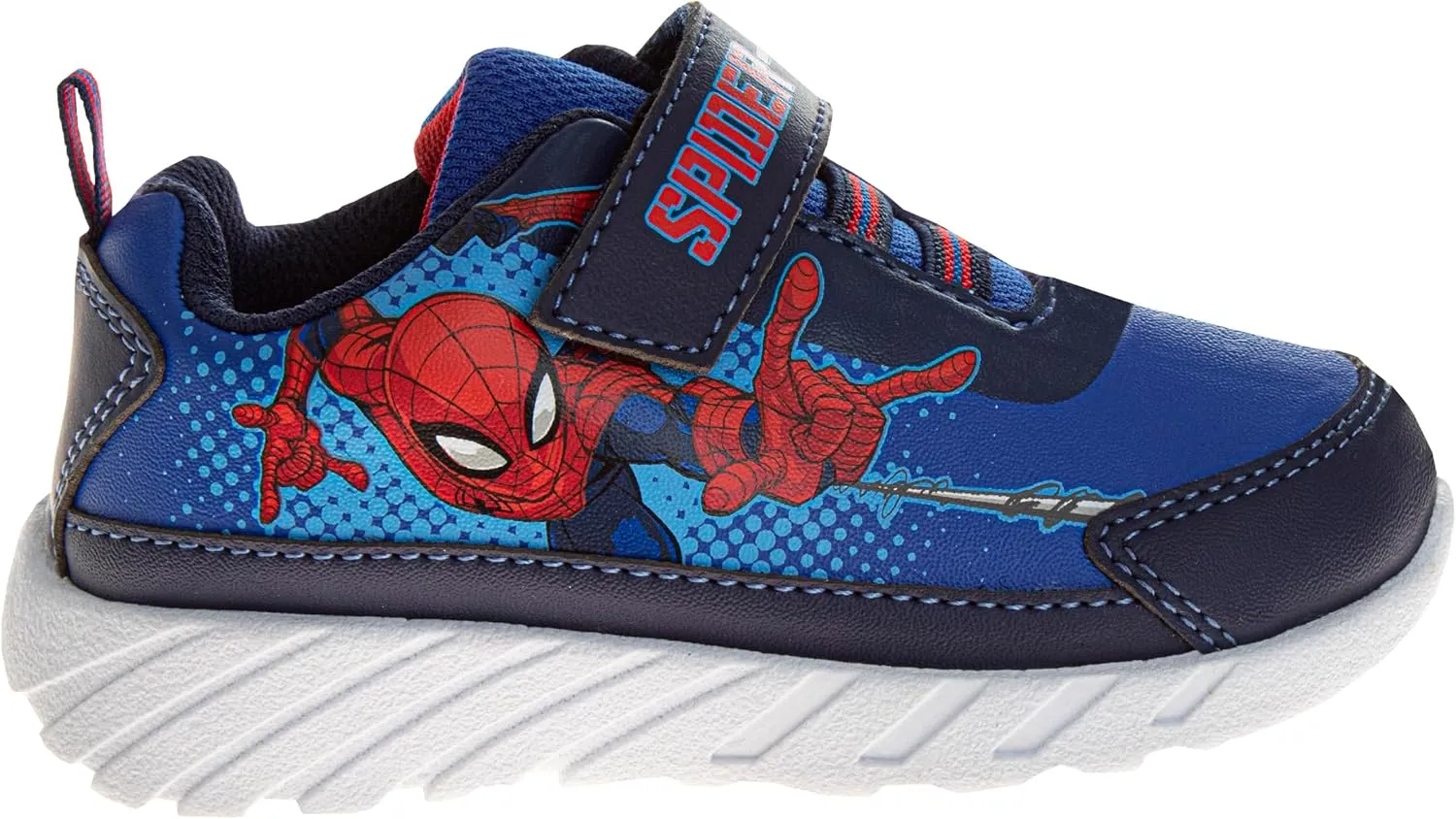 Marvel Comics Character Sneakers Slipon Laceless - The Avengers Spiderman Captain America Hulk Thor Ironman Athletic Shoes (Sizes: 6-10 Toddler / 11-12 Little Kid)