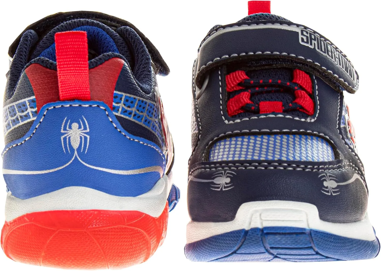 Marvel Comics Character Sneakers Slipon Laceless - The Avengers Spiderman Captain America Hulk Thor Ironman Athletic Shoes (Sizes: 6-10 Toddler / 11-12 Little Kid)