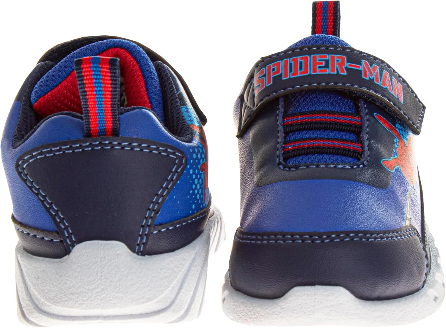 Marvel Comics Character Sneakers Slipon Laceless - The Avengers Spiderman Captain America Hulk Thor Ironman Athletic Shoes (Sizes: 6-10 Toddler / 11-12 Little Kid)