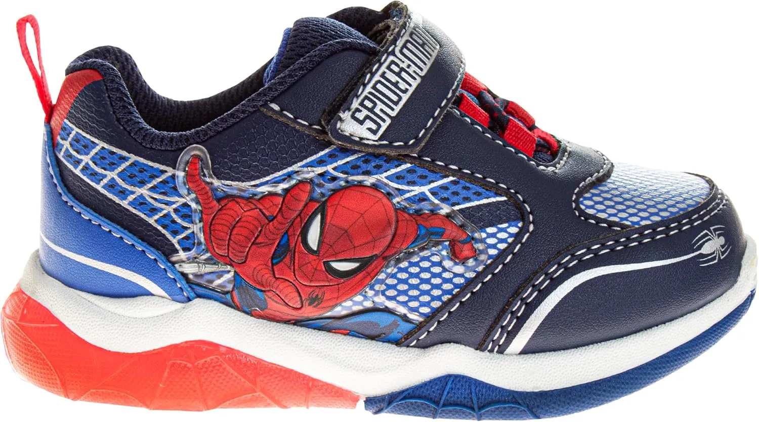 Marvel Comics Character Sneakers Slipon Laceless - The Avengers Spiderman Captain America Hulk Thor Ironman Athletic Shoes (Sizes: 6-10 Toddler / 11-12 Little Kid)