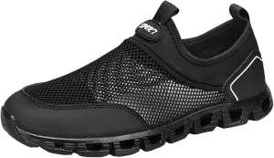 Men Sports Shoes Breathable Mesh Fashionable Simple and Solid Color 2025 Summer Mens Cushion Running Shoes Men's Non Slip Water Friendly Quick Drying Athletic Sneaker New